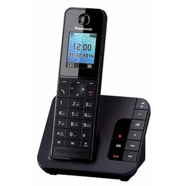 Телефон Panasonic KX-TGH220RUB беспроводной, цвет черный