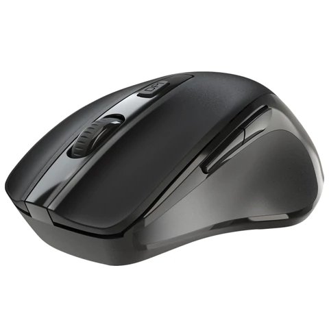 Мышь оптическая беспроводная Defender "Prime MB-053", 5 кнопок + 1 колесо-кнопка, цв.черный