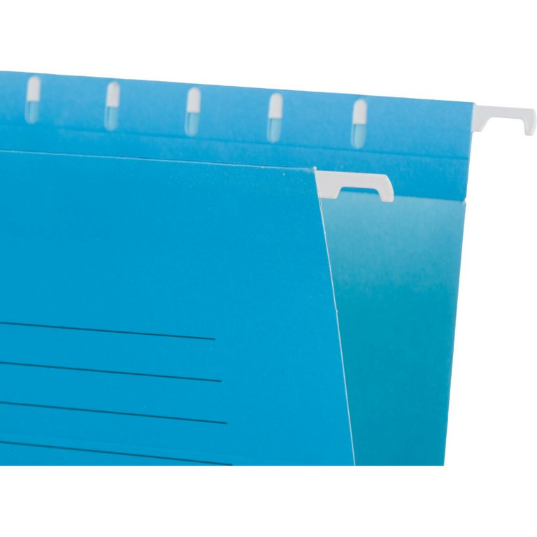 Папка подвесная Attache Foolscap 365x240 мм синяя (5шт/уп)