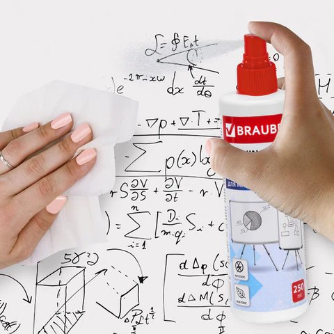 Очиститель для досок спрей 250мл Brauberg White board Clean