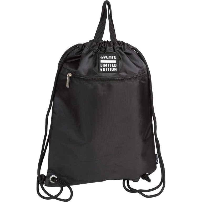 Сумка для обуви универсальная 42*37 см deVENTE " Limited Edition. Uno Black" с карманами, с ручками