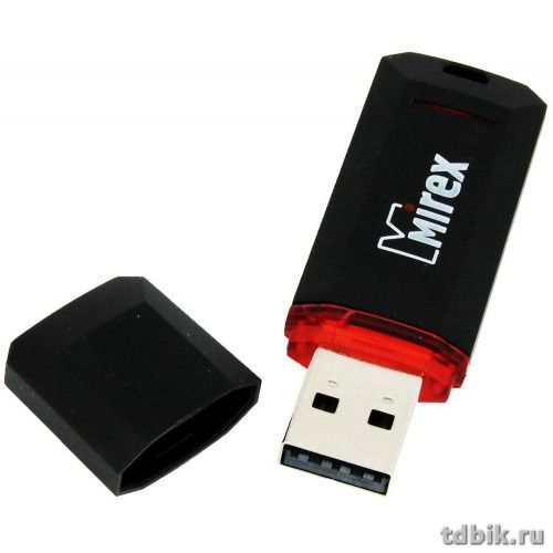 Флеш-диск 16Gb  Mirex KNIGHT BLACK