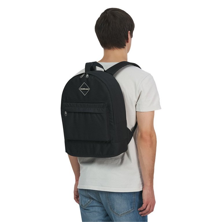 Рюкзак молодежный универсальный ErichKrause EasyLine "Black" 17л, черный