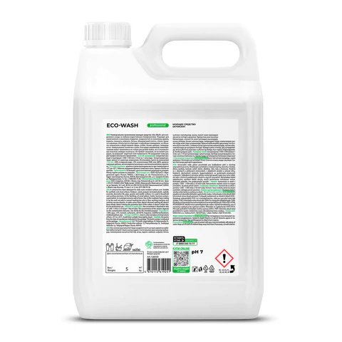 Средство моющее универсальное низкопенное 5 кг, GRASS "Eco-Wash" 5 кг