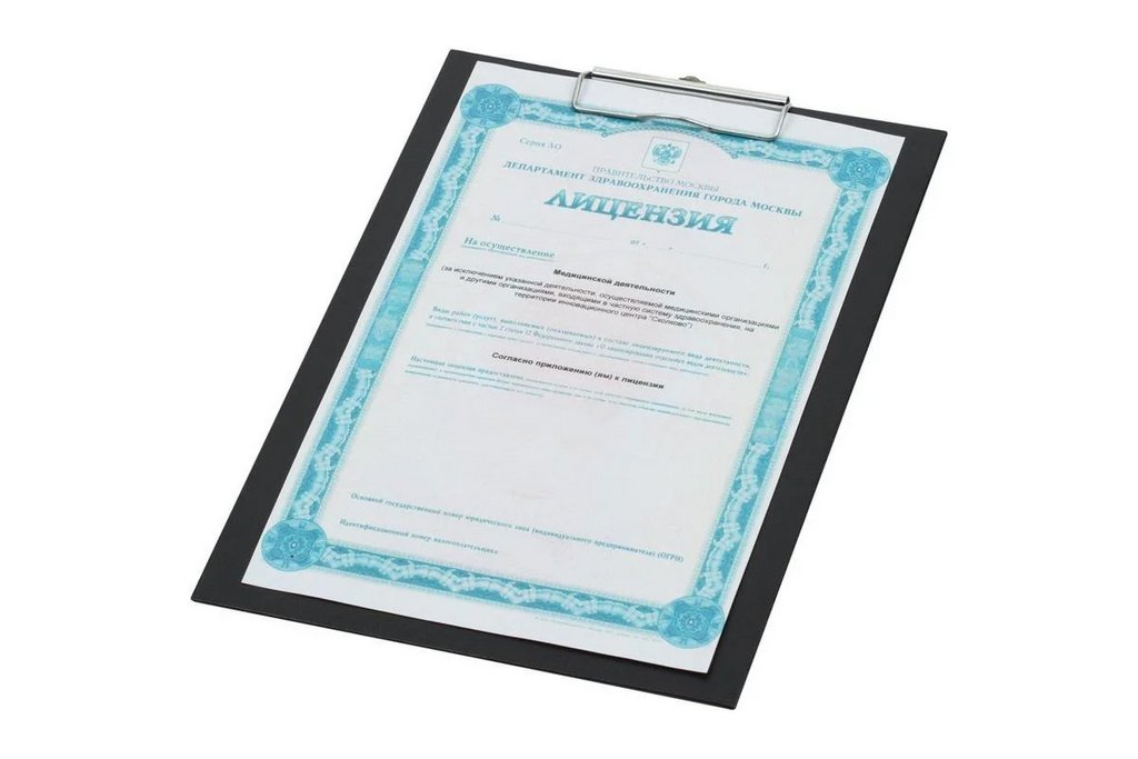 Планшет А4 c верх. металл. зажимом Attache Selection ПВХ черный