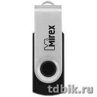 Флеш-диск 32Gb  Mirex SWIVEL BLACK