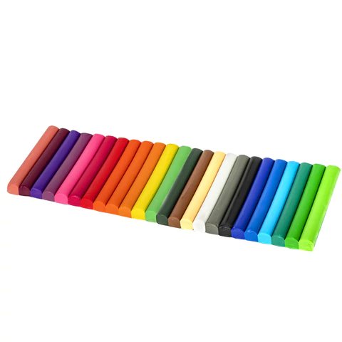 Пластилин 24 цв. 500 гр. Brauberg Kids