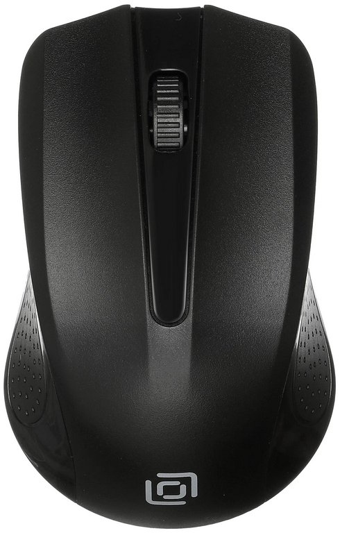 Мышь оптическая беспроводная OKLICK 485MW 1600dpi USB цв. черный