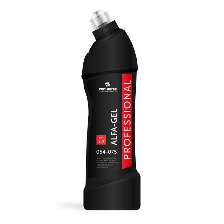 Средство моющее PRO-BRITE ALFA-GEL, 750 мл, кислотное, концентрат, гель