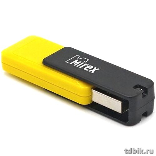 Флеш-диск  8Gb  Mirex  CITY YELLOW