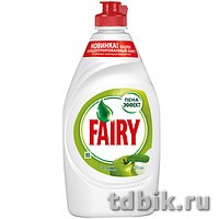 Жидкость д/мытья посуды Fairy Пена эффект 900 мл., зеленое яблоко