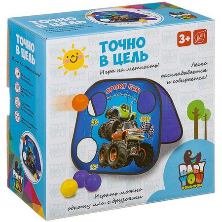 Игра настольная  .3+ "Точно в цель" Bondibon