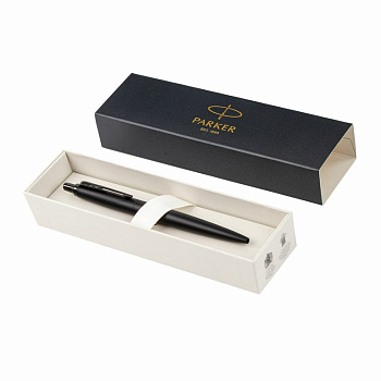 Ручка шариковая Parker Jotter Monochrome XL Black BТ (нерж.сталь)