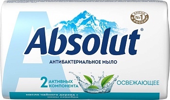 Мыло туалетное Абсолют ассорти 90 г.