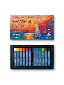 Пастель масляная художественная 12 цв. Сонет