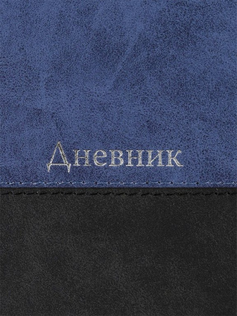 Дневник школьный твердая обложка, кожзам "Duo color" 48 л.