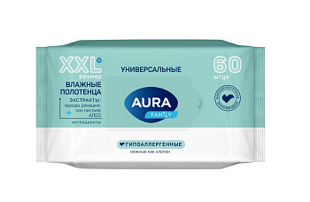 Полотенце влажные  60 шт/уп Family