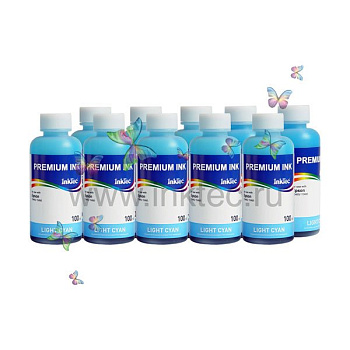 Чернила Epson R200/R270, E0010 (InkTec) T0825, CL 0,1л светло-голубой