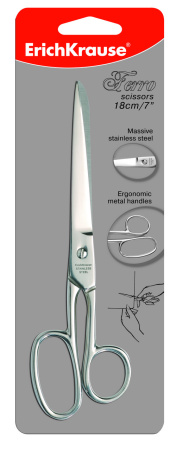 Ножницы 180 мм цельнометаллические Erich Krause Ferro
