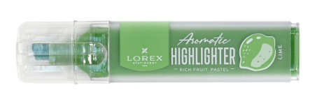Текст-маркер ароматизированный LOREX "RICH FRUIT PASTEL" 1-3,5 мм мятный
