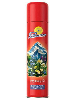 Освежитель воздуха Романтика "Горный", 300 мл.