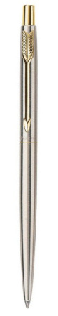 Ручка шариковая Parker Classic SS GT, синяя, 1,0мм, кнопоч, подар. упак.