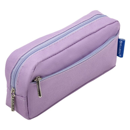 Пенал  для девочки BRAUBERG "Pastel" 21х9,5х5см (ассорти)