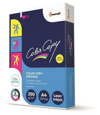 Бумага для полноцв. печати Color Copy А4 (210*297мм) 250 гр. (125л)