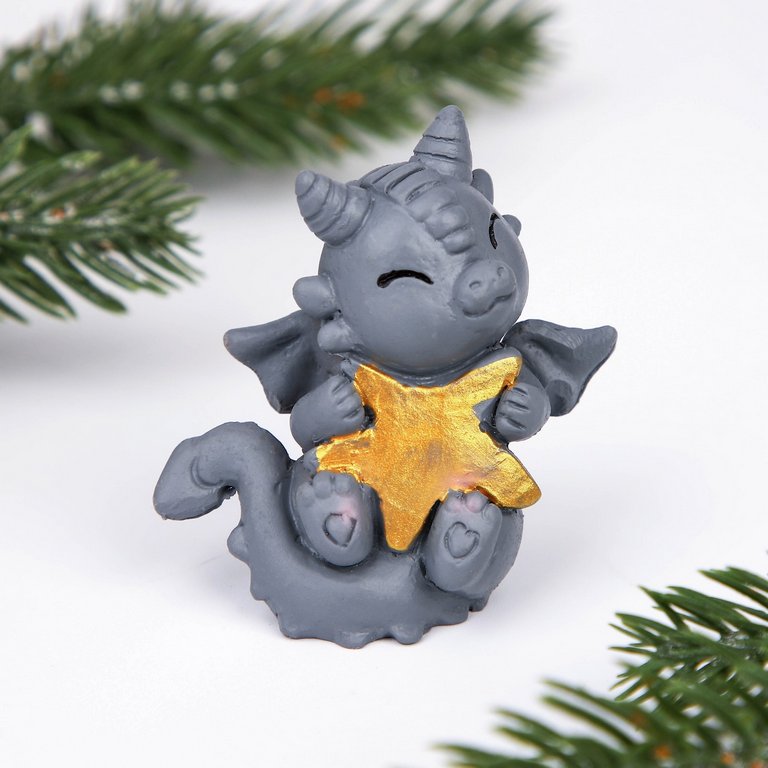 Символ 2024г Фигурка "Дракоша" 5,5х5 см