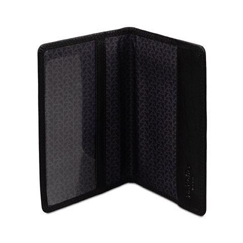 Обложка для паспорта Dr.Koffer нат. кожа, черный