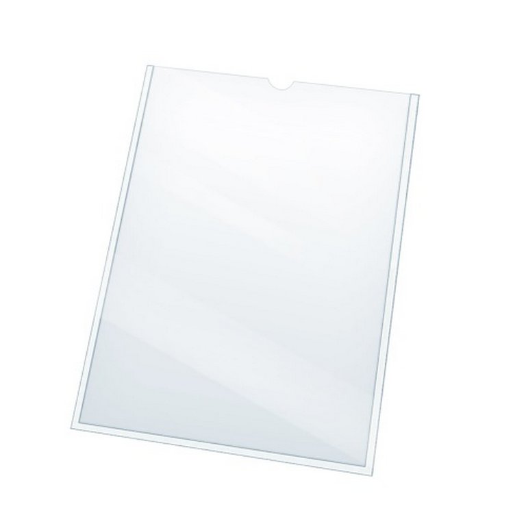 Карман для листа А4 (на липкой ленте) ПЭТ вертикальный