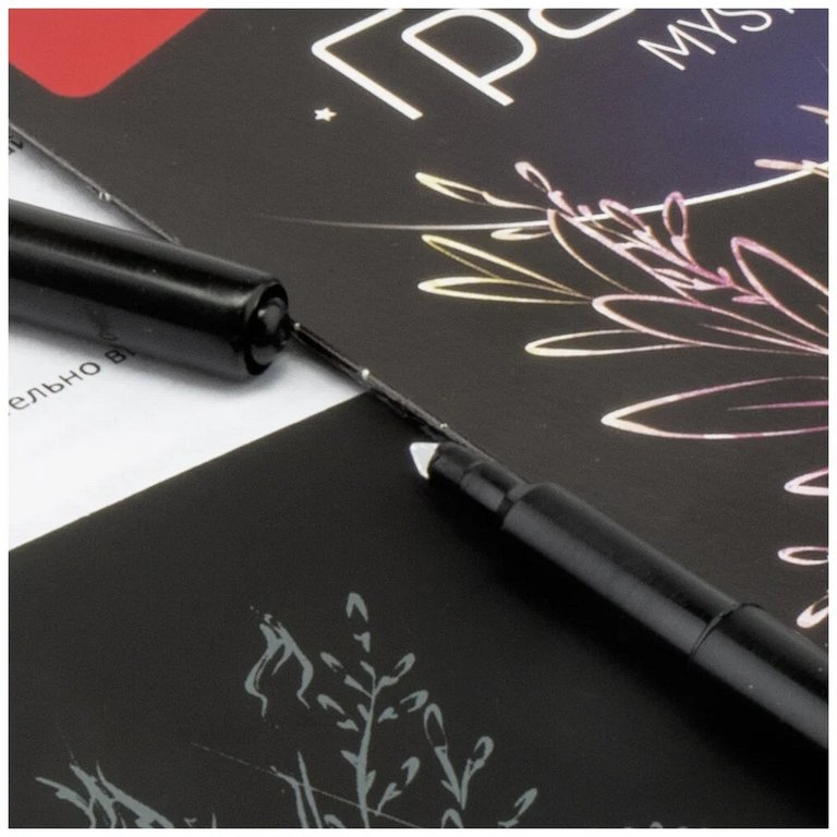 Гравюра А5 голография "Красивый суккулент" Lori