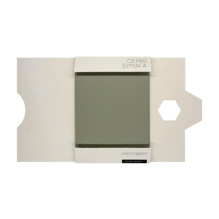 Папка для cкетчинга А5, 20л Sketch&Art, цв.серый