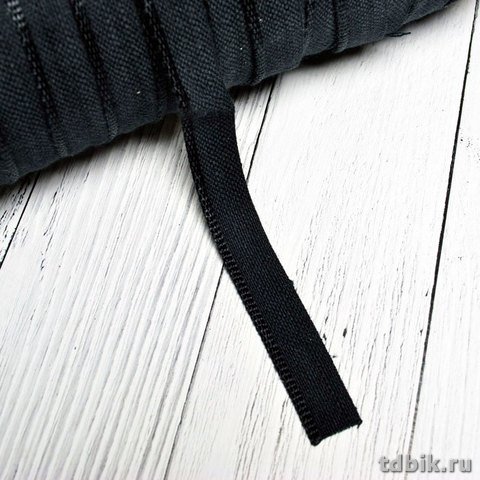 Переплетный материал Каптал черный с вискозой 100 пм