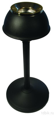 Пепельница напольная разборная, черная, h 650мм, d 320мм