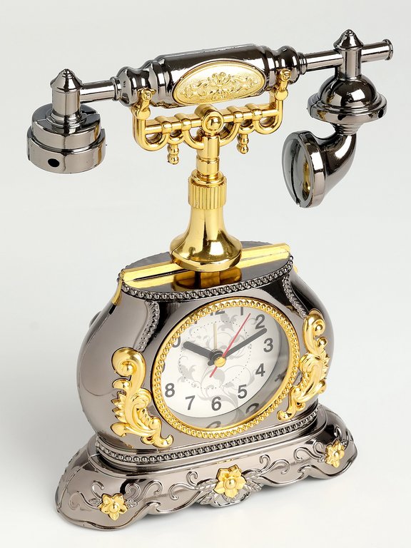 Часы-будильник настольные "Телефон" 17*25*6,3 см