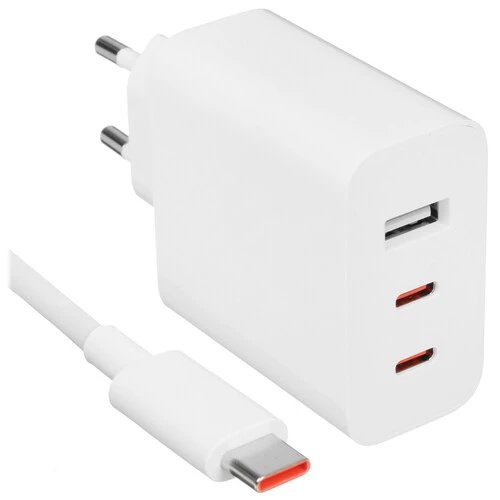 Зарядное устройство  сетевое Xiaomi 67W GaN Charger 2C1A белый