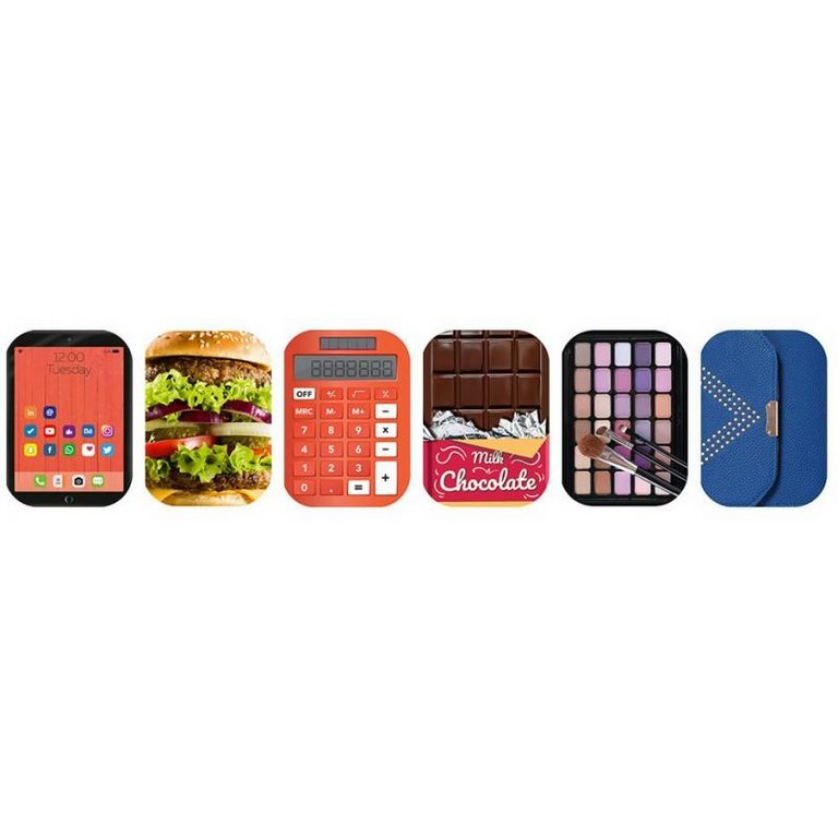 Тетрадь 40 лист кл. А5 на скрепке, фигурная Микс 2