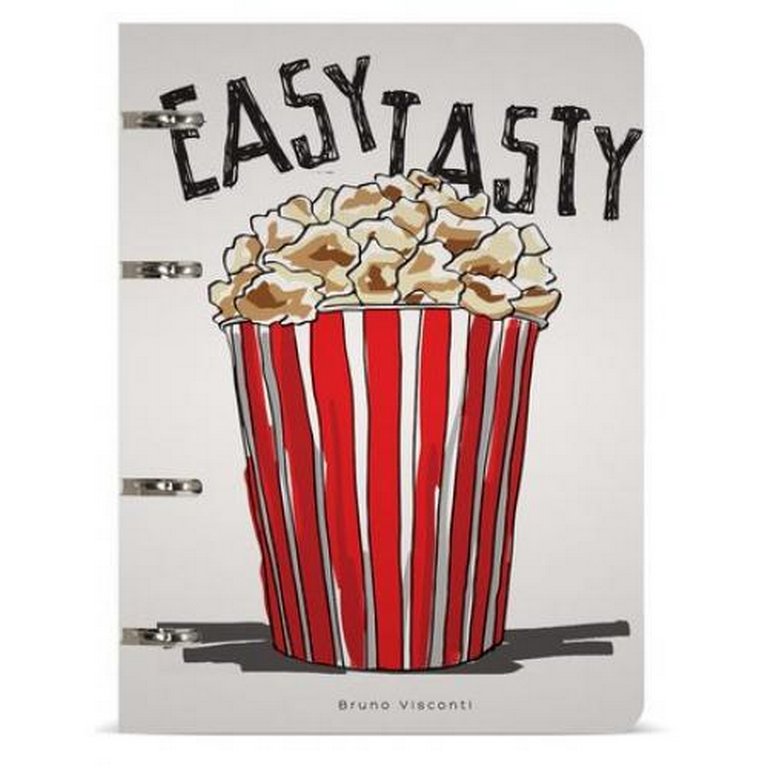 Тетрадь 80 лист кл. А5 на кольцах "POPCORN"