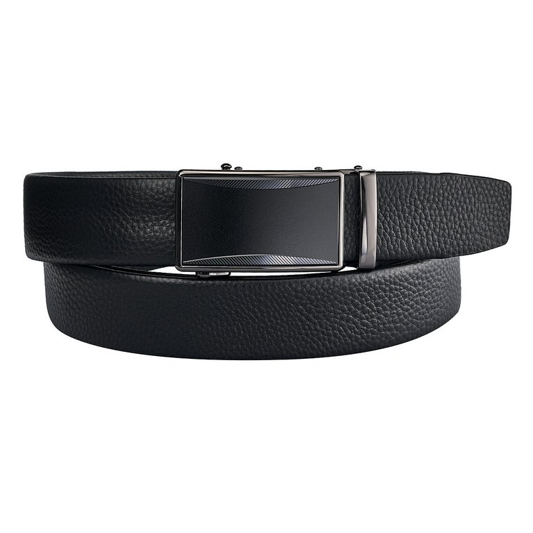Ремень Dr.Koffer мужской нат. кожа, черный
