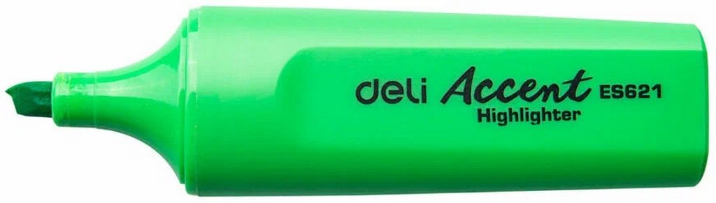 Текст-маркер Deli Accent Delight 1-5мм зеленый