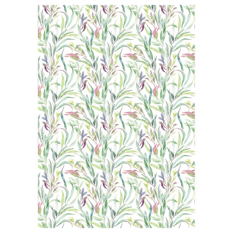 Бумага упаковочная 70*100см  в рулоне (ассорти) "Bouquet" MESHU