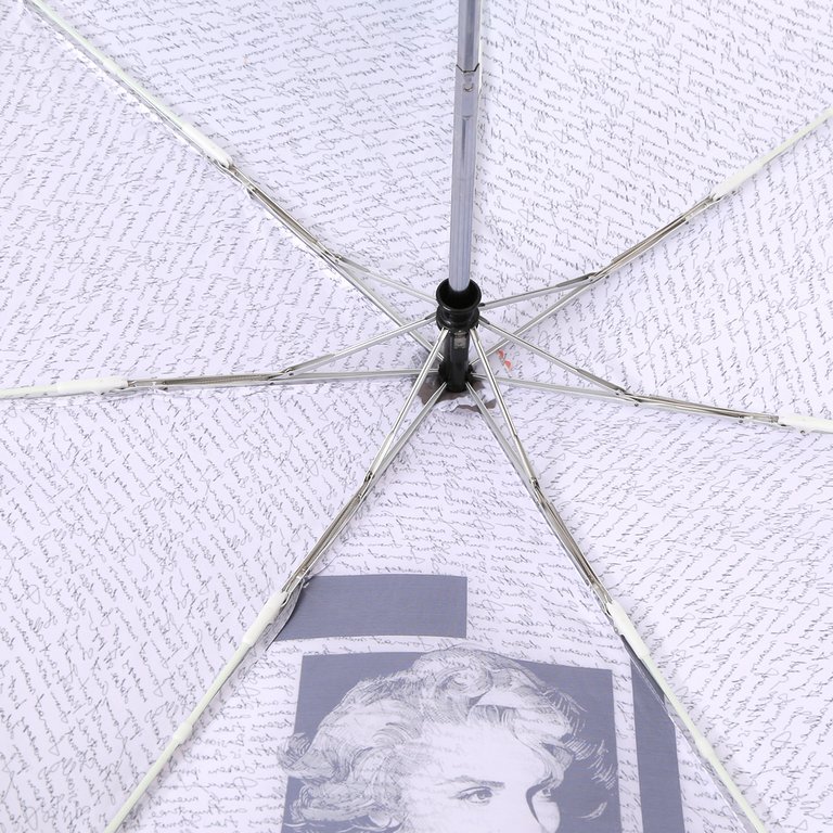 Зонт женский суперавтомат Fabretti, мини , 3 сложения, эпонж