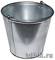 Ведро оцинкованное без крышки  9 л. Ведро оцинкованное без крышки  9 л.