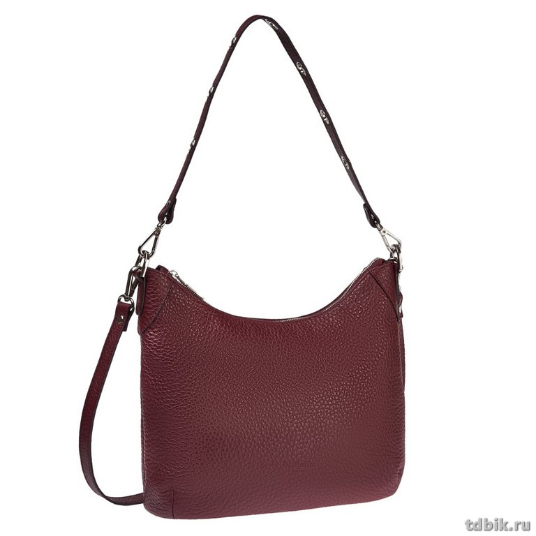 Сумка женская Dr.Koffer 30*20*10 см, нат. кожа, бордо