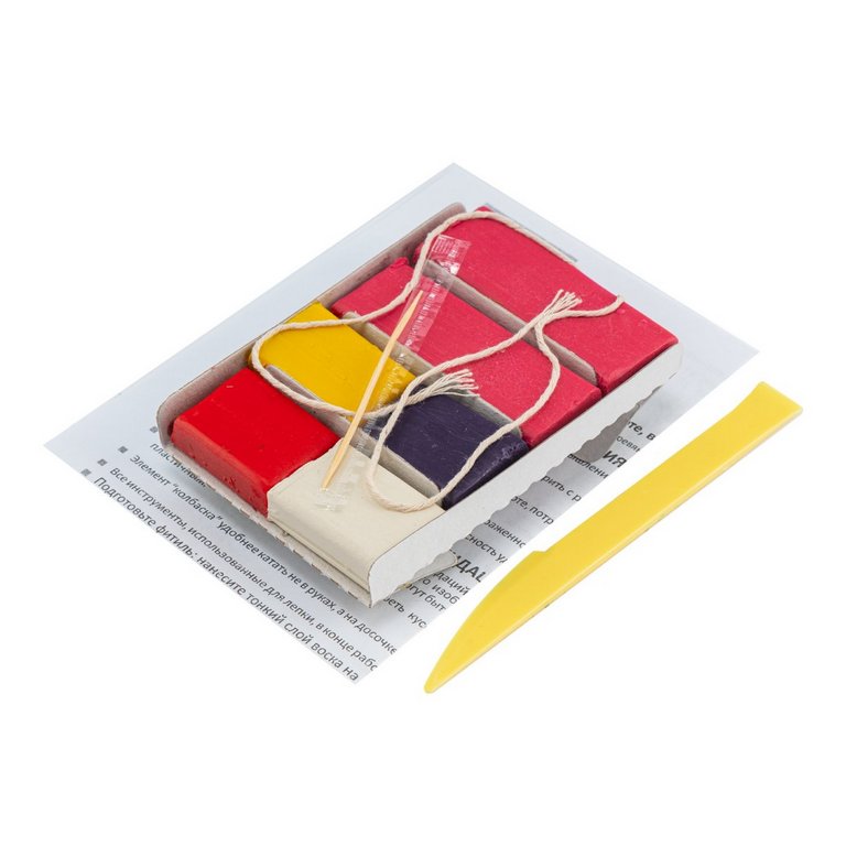 Набор для изготовления свечей восковых "Пончик" LORI