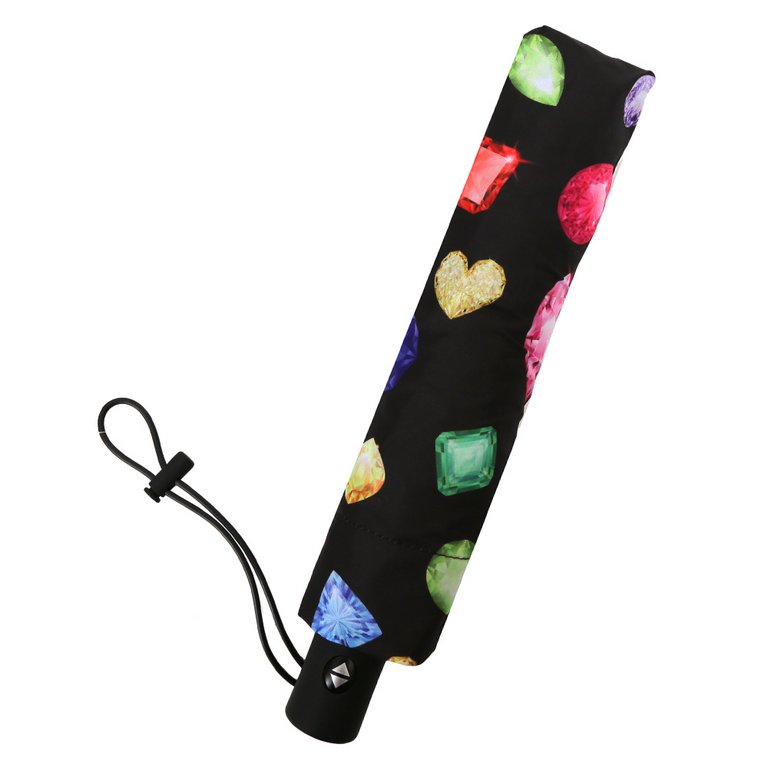 Зонт женский суперавтомат Fabretti, мини , 3 сложения, эпонж