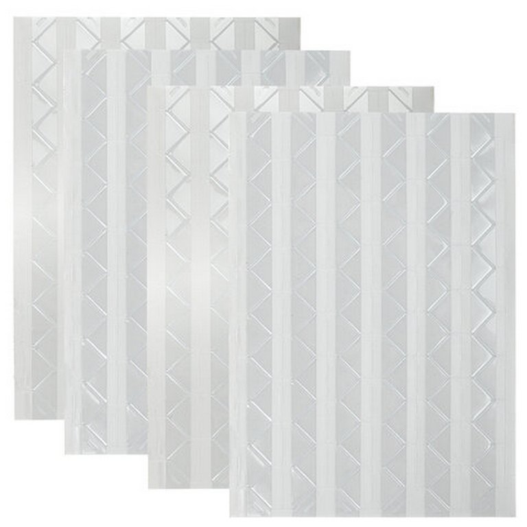 Набор уголков для фото 408 шт/уп бесцветные (4 листа в наборе) BRAUBERG