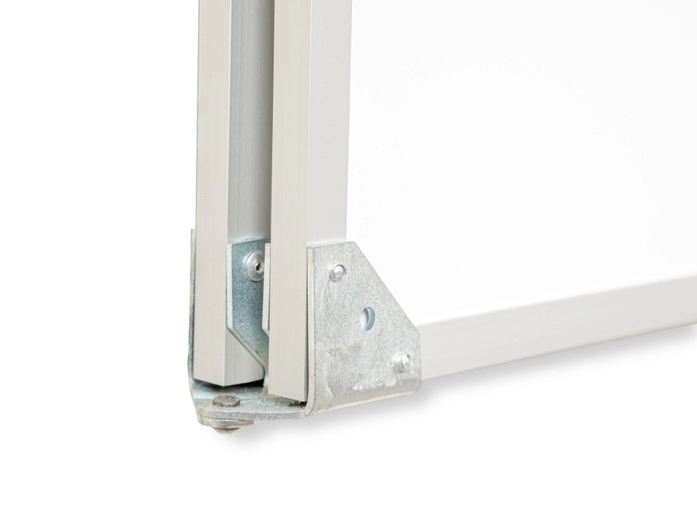 Доска 3-х элементная маркерная 1000*1500/3000 мм, 2-створчатая магнитная белая МелМар