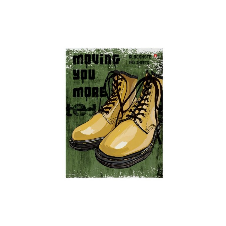 Бизнес-блокнот А6 160л., 105*148 мм, Альт "BOOTS"